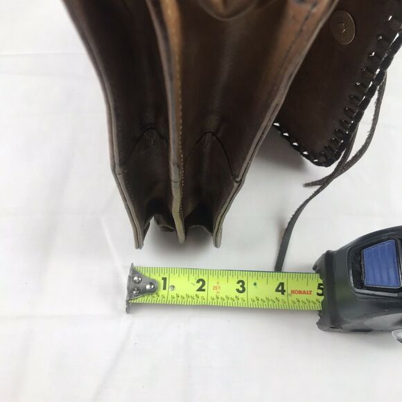 vintage‎ american west feather crossbody with matching wallet preowned - Picture 12 of 12